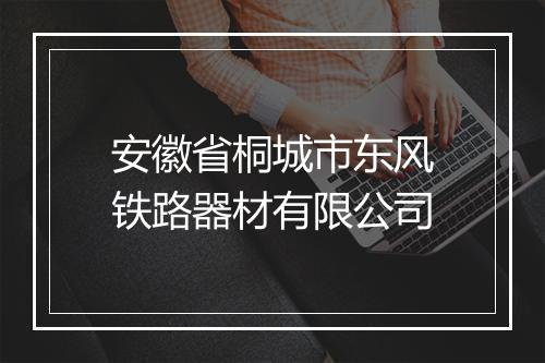 安徽省桐城市东风铁路器材有限公司