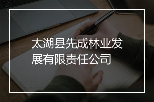 太湖县先成林业发展有限责任公司