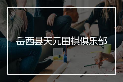 岳西县天元围棋俱乐部