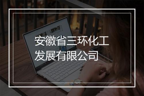 安徽省三环化工发展有限公司