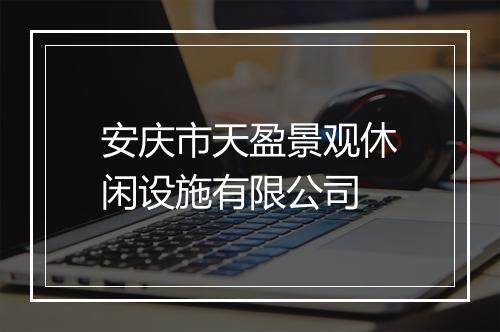 安庆市天盈景观休闲设施有限公司