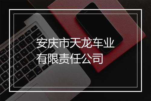安庆市天龙车业有限责任公司