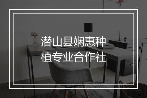 潜山县娴惠种植专业合作社