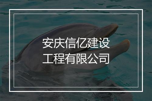 安庆信亿建设工程有限公司