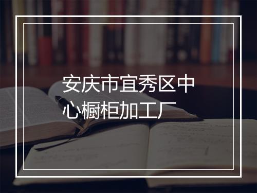 安庆市宜秀区中心橱柜加工厂