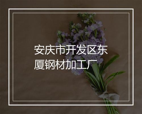 安庆市开发区东厦钢材加工厂
