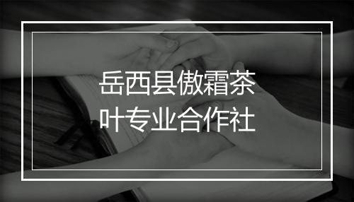 岳西县傲霜茶叶专业合作社