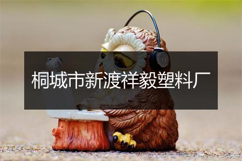 桐城市新渡祥毅塑料厂
