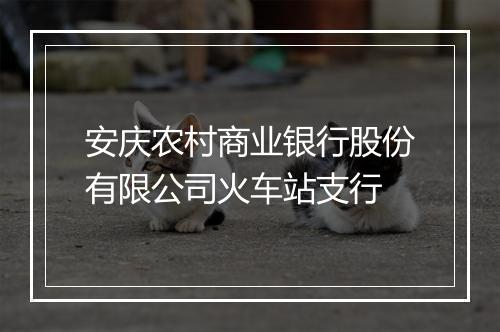 安庆农村商业银行股份有限公司火车站支行