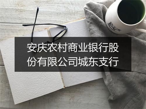 安庆农村商业银行股份有限公司城东支行