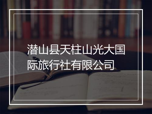 潜山县天柱山光大国际旅行社有限公司
