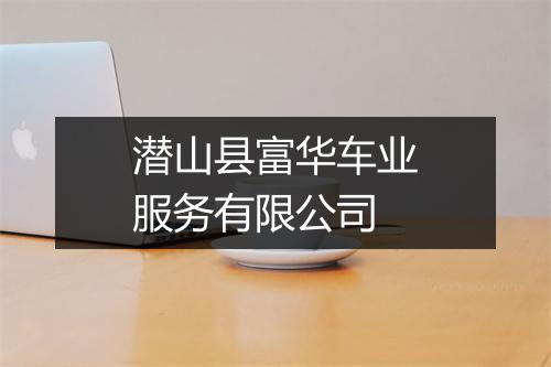 潜山县富华车业服务有限公司
