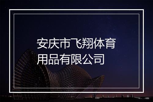 安庆市飞翔体育用品有限公司
