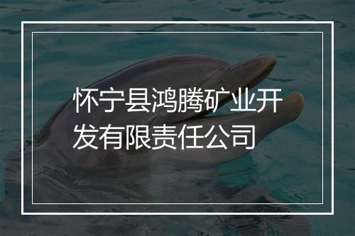 怀宁县鸿腾矿业开发有限责任公司