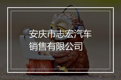 安庆市志宏汽车销售有限公司