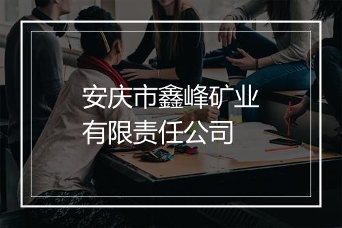 安庆市鑫峰矿业有限责任公司