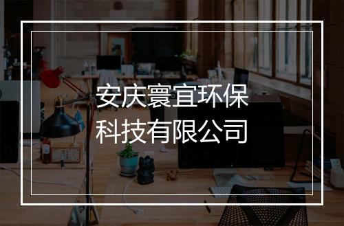 安庆寰宜环保科技有限公司