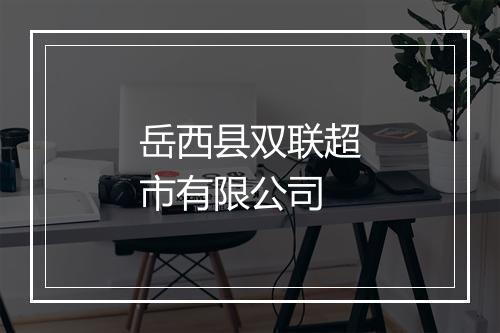 岳西县双联超市有限公司