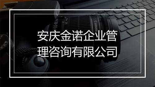 安庆金诺企业管理咨询有限公司