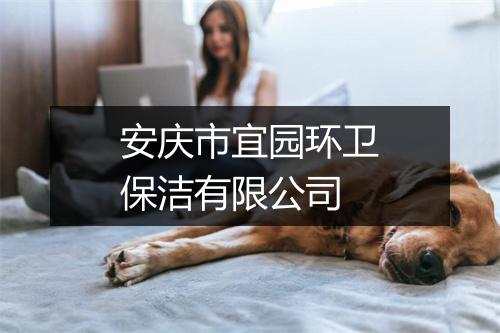 安庆市宜园环卫保洁有限公司