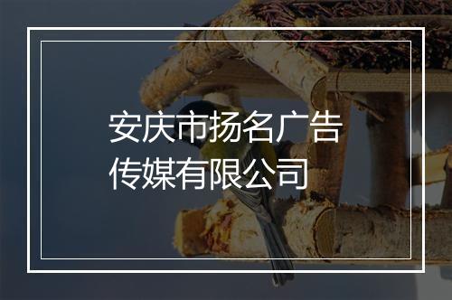 安庆市扬名广告传媒有限公司