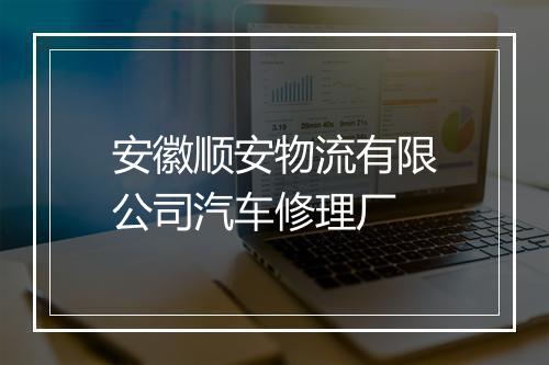 安徽顺安物流有限公司汽车修理厂