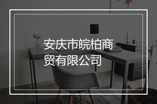 安庆市皖柏商贸有限公司