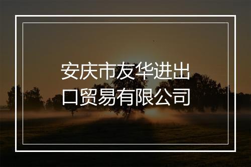 安庆市友华进出口贸易有限公司