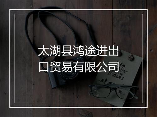 太湖县鸿途进出口贸易有限公司