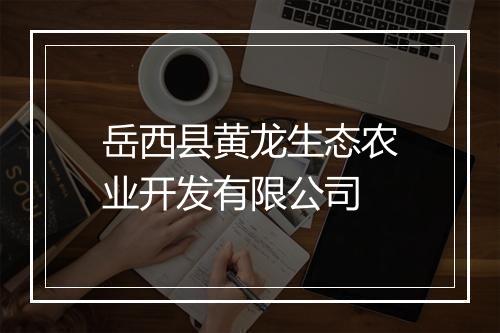 岳西县黄龙生态农业开发有限公司