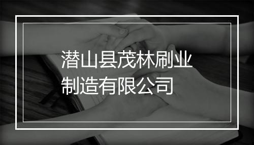 潜山县茂林刷业制造有限公司
