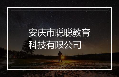 安庆市聪聪教育科技有限公司