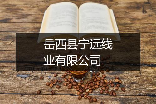 岳西县宁远线业有限公司