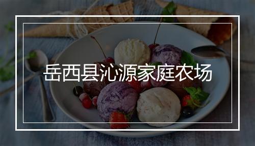 岳西县沁源家庭农场