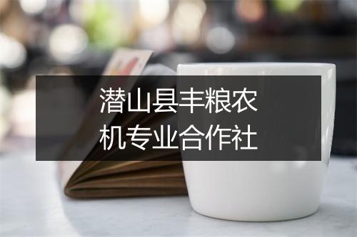 潜山县丰粮农机专业合作社