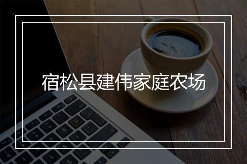 宿松县建伟家庭农场