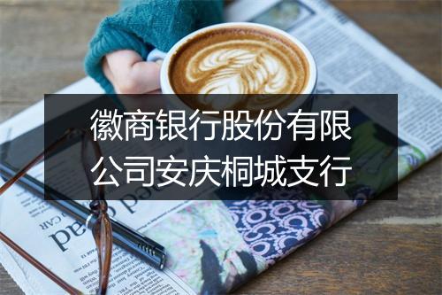 徽商银行股份有限公司安庆桐城支行