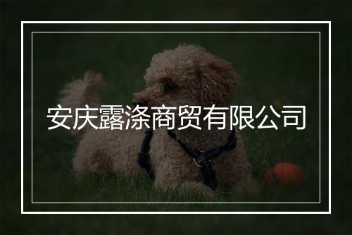 安庆露涤商贸有限公司