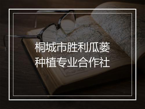 桐城市胜利瓜蒌种植专业合作社