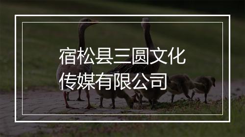 宿松县三圆文化传媒有限公司