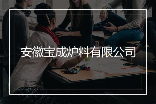 安徽宝成炉料有限公司