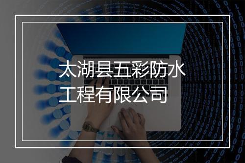 太湖县五彩防水工程有限公司