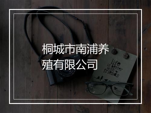 桐城市南浦养殖有限公司