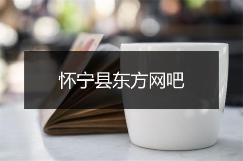 怀宁县东方网吧