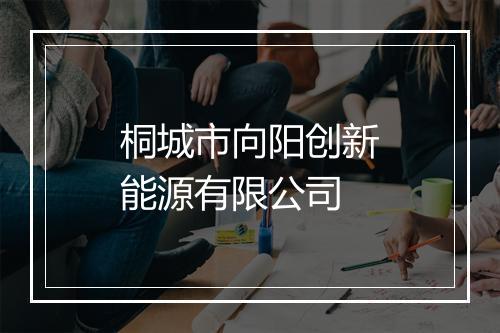桐城市向阳创新能源有限公司