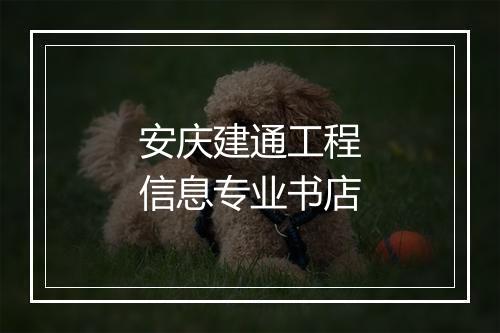安庆建通工程信息专业书店