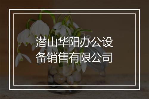 潜山华阳办公设备销售有限公司