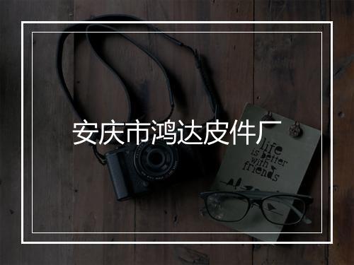 安庆市鸿达皮件厂