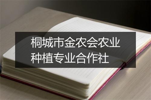 桐城市金农会农业种植专业合作社