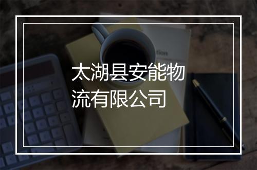 太湖县安能物流有限公司